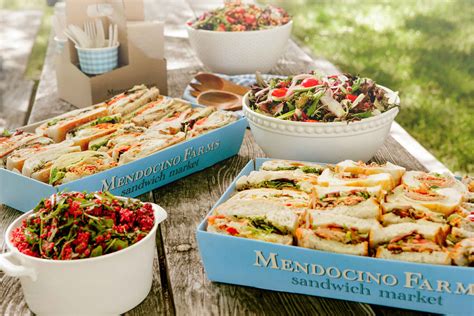 Mendocino farms catering - 2674 Gateway Road Carlsbad, CA 92009. Phone (760) 448-1290. Hours. 11am-9pm Mon-Sun Phone lines open at 8am . Catering available all day with deliveries as early as 10 am. To place a catering order, please call the restaurant or email us at [email protected] 